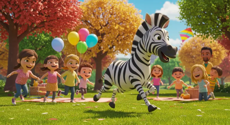 Zebra Running