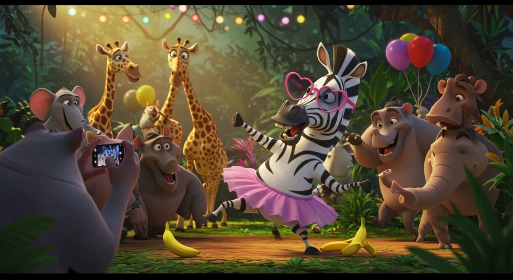 Funny Zebra